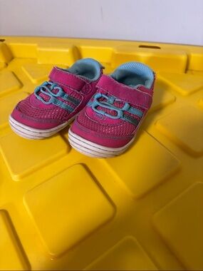 Stride Rite Pink and Teal Girls' Sneakers